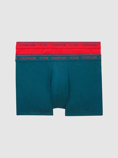 Calvin Klein Underwear HU353038 | Calvin Klein CK One Férfi Alsónadrág Piros / Kék